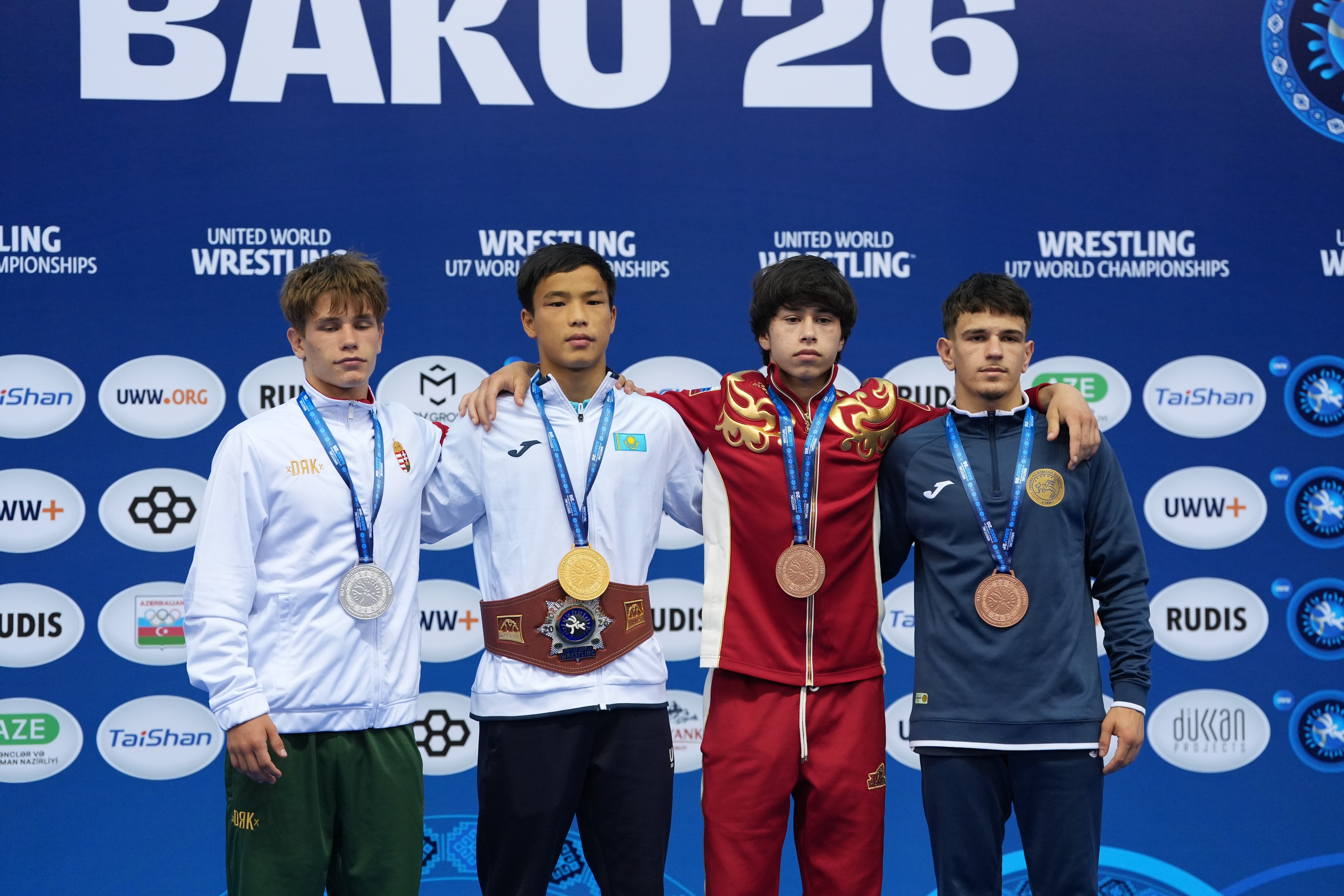 ДИЯР АМАНӘЛІ – ӘЛЕМ ЧЕМПИОНЫ!
