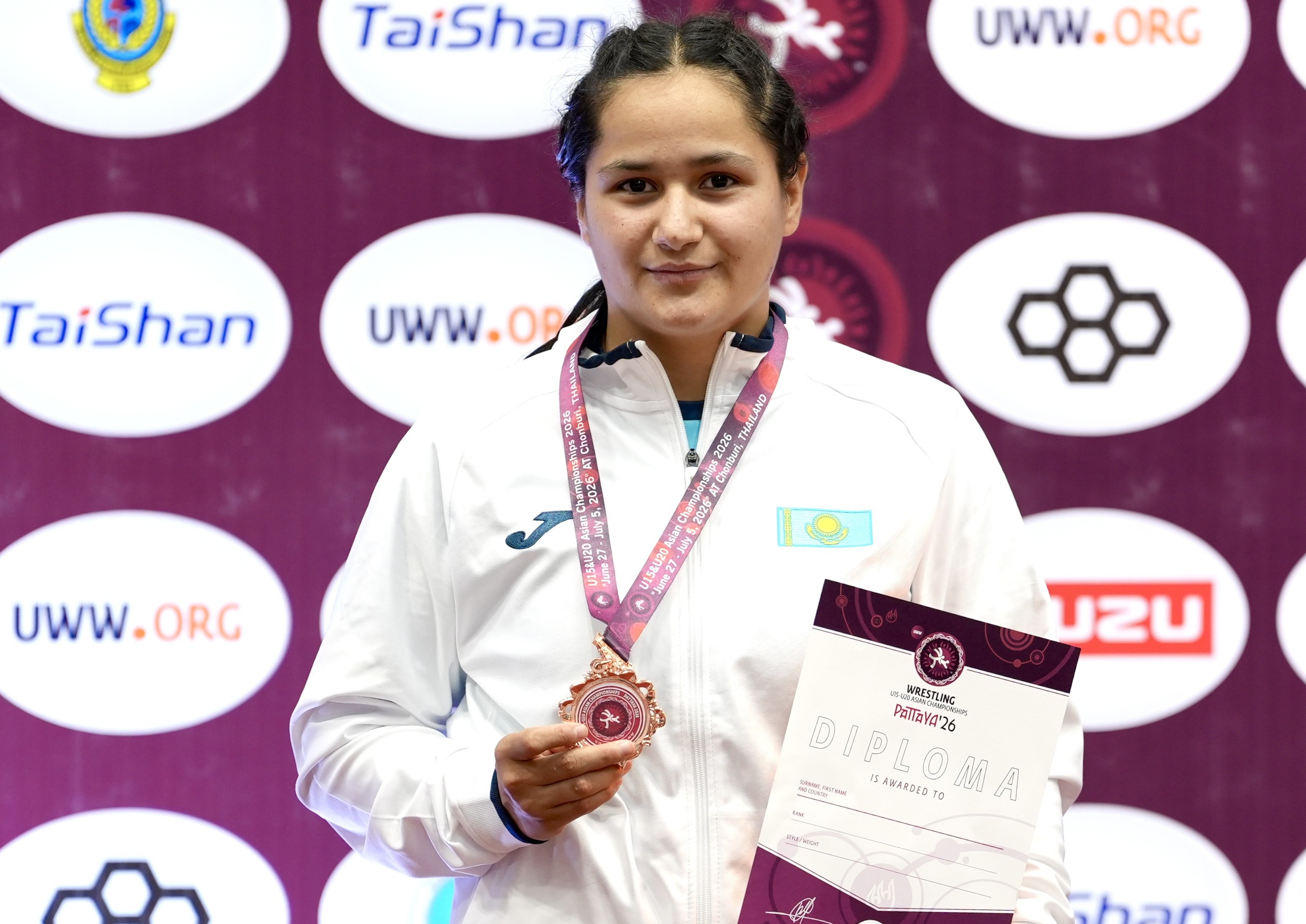 U15 әйелдер құрамасы Азия чемпионатында үш қола медаль жеңіп алды