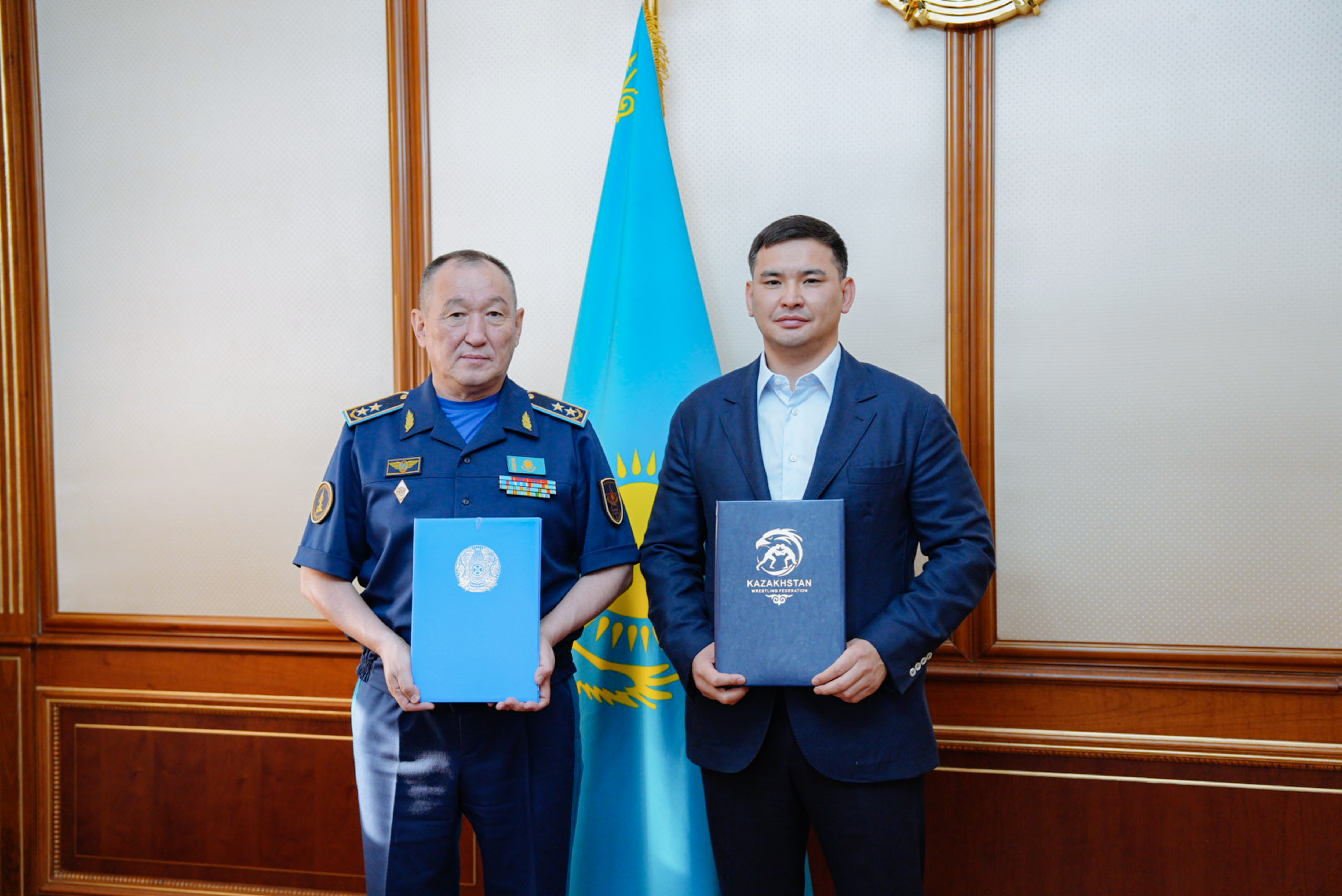 КҮРЕС ПЕН ӘСКЕРИ СПОРТ: ЖАҢА ЫНТЫМАҚТАСТЫҚҚА ҚОЛ ҚОЙЫЛДЫ