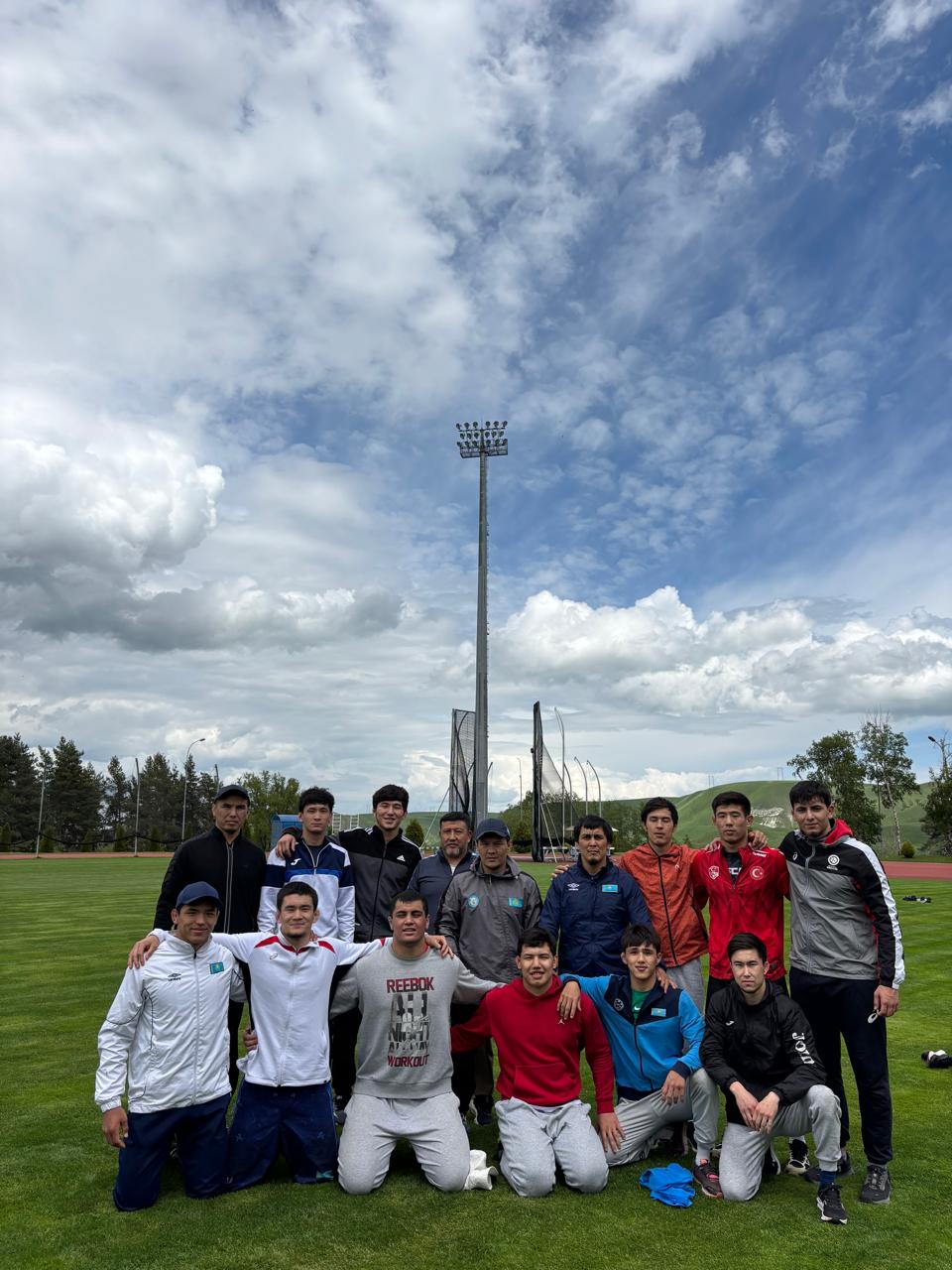 Борцы молодежной сборной Казахстана (U20) проходят совместный сбор с командой России